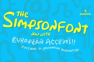 Simpsonfont Font Download