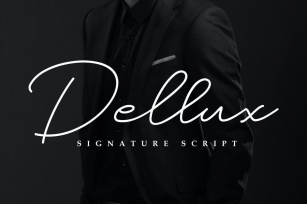 Dellux - Modern Script Font Font Download