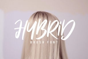 Hybrid Brush Font Font Download