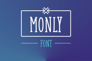 Monly Font Font Download