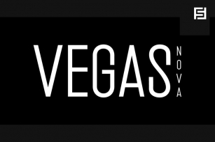 Vegas Nova - Unique & Modern Display Typeface Font Download