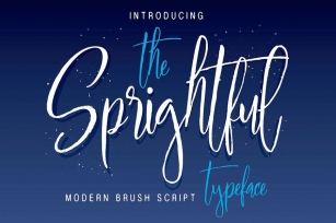 Sprightful Typeface Font Download