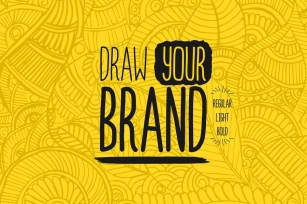 Draw Your Brand Font Download