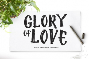 Glory Of Love Font Download