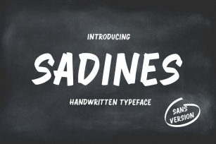 Sadines Sans Font Download