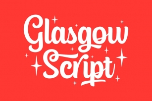 Glasgow Script Font Download