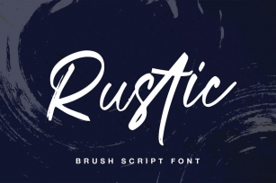 Rustic Brush Font Download