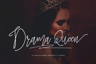 Drama Queen Script Font Download