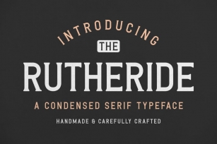 Rutheride Font Download