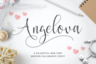 Angelova Script Font Download