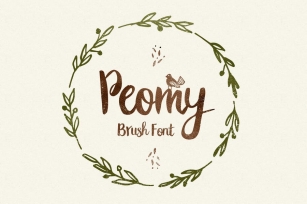 Peomy Extended Font & Illustrations & Logos Font Download