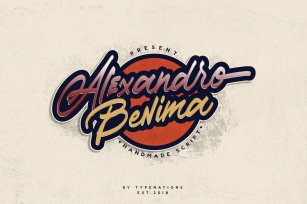 Alexandro Benima Font Download