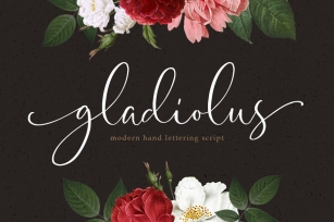 Gladiolus - Modern Calligraphy Font Download