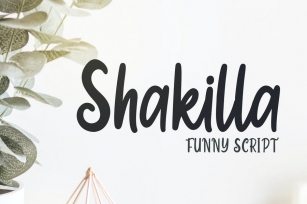 Shakilla Funny Script Font Download