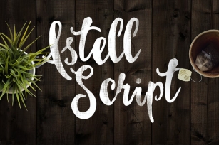 Astel Script Typeface Font Download
