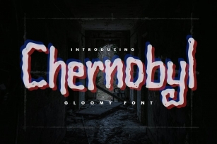 Chernobyl - Gloomy Font Font Download