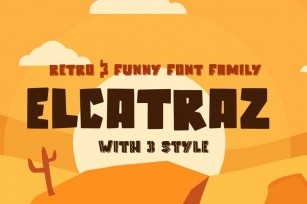 Elcatraz Family Font Download