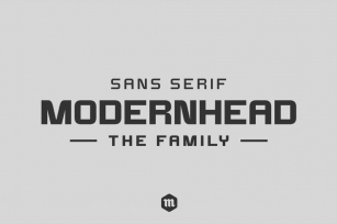Modernhead Typeface|Modern Font Font Download