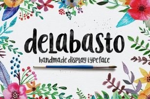Delabasto Typeface Font Download