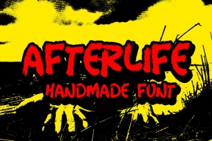 Afterlife Handmade Font Font Download