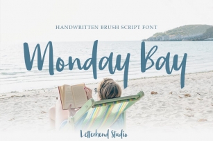 Monday Bay Handwritten Script Font Download