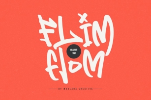 Flim Flom - Graffiti Font Font Download