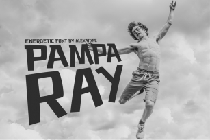 PAMPARAY - Energetic Font Font Download