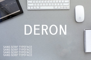 Deron Sans Serif Font Family Pack Font Download