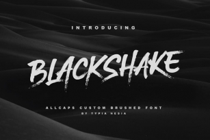 BlackShake Font Download