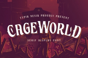 CageWorld - Game Font Font Download