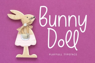 Bunny Doll Playful Handwritten Font Font Download