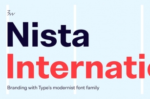 Bw Nista International Font Download