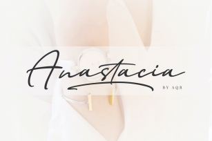Anastacia Signature Font Font Download