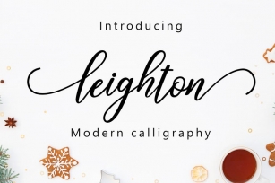 Leighton Script Font Download
