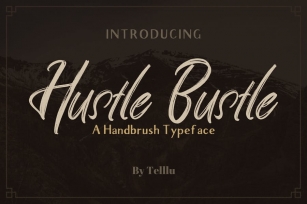 Hustle Bustle Font Download