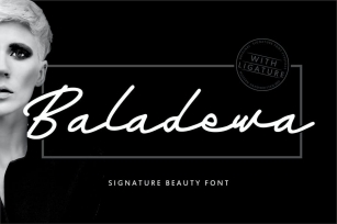 Baladewa | Signature Beauty Font Font Download