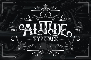 ALITIDE Typeface Font Download
