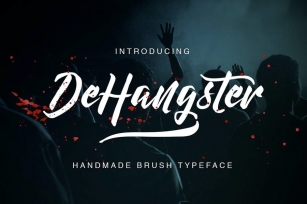 DeHangster Typeface Font Download