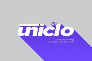 Uniclo Font Download