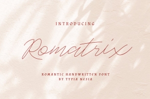 Romatrix Font Download