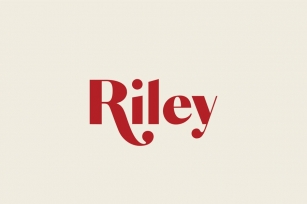 Riley - A Modern Typeface Font Download