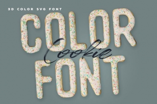 Cookie Color Font Font Download
