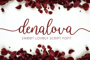 Denalova - Lovely Script Font Download