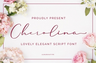 Cherolina-Lovely Elegant Script Font Download