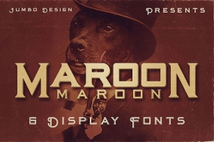 Maroon - Vintage Style Font Font Download