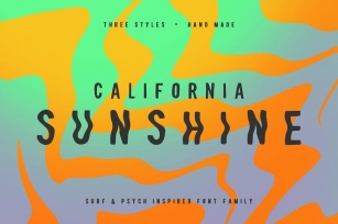 California Sunshine Font Download