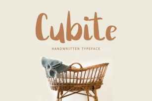 Cubite Handwritten Brush Font Font Download