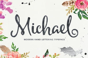 Michael Font Script Font Download