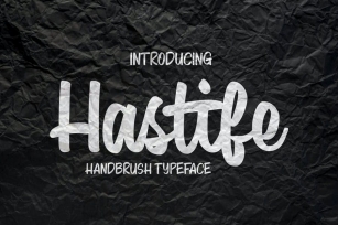 Hastife - Script Font Font Download