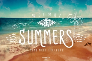 Summers Typeface + BONUS vector Font Download